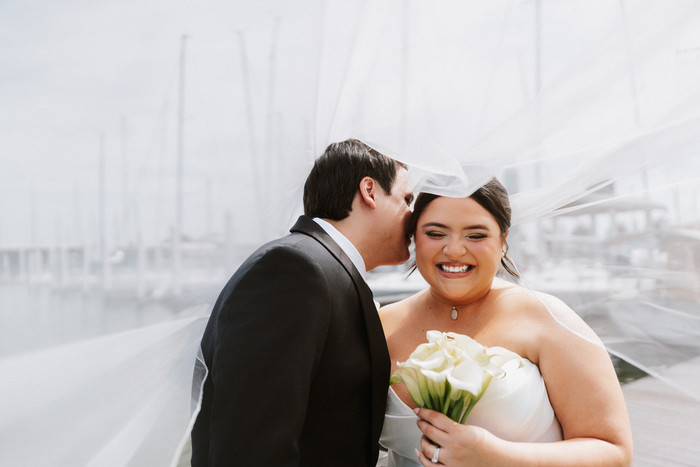 Hannah & Christian’s wedding at Lakewood Yacht Club, Seabrook, TX, photographed by Weddings Unlimited